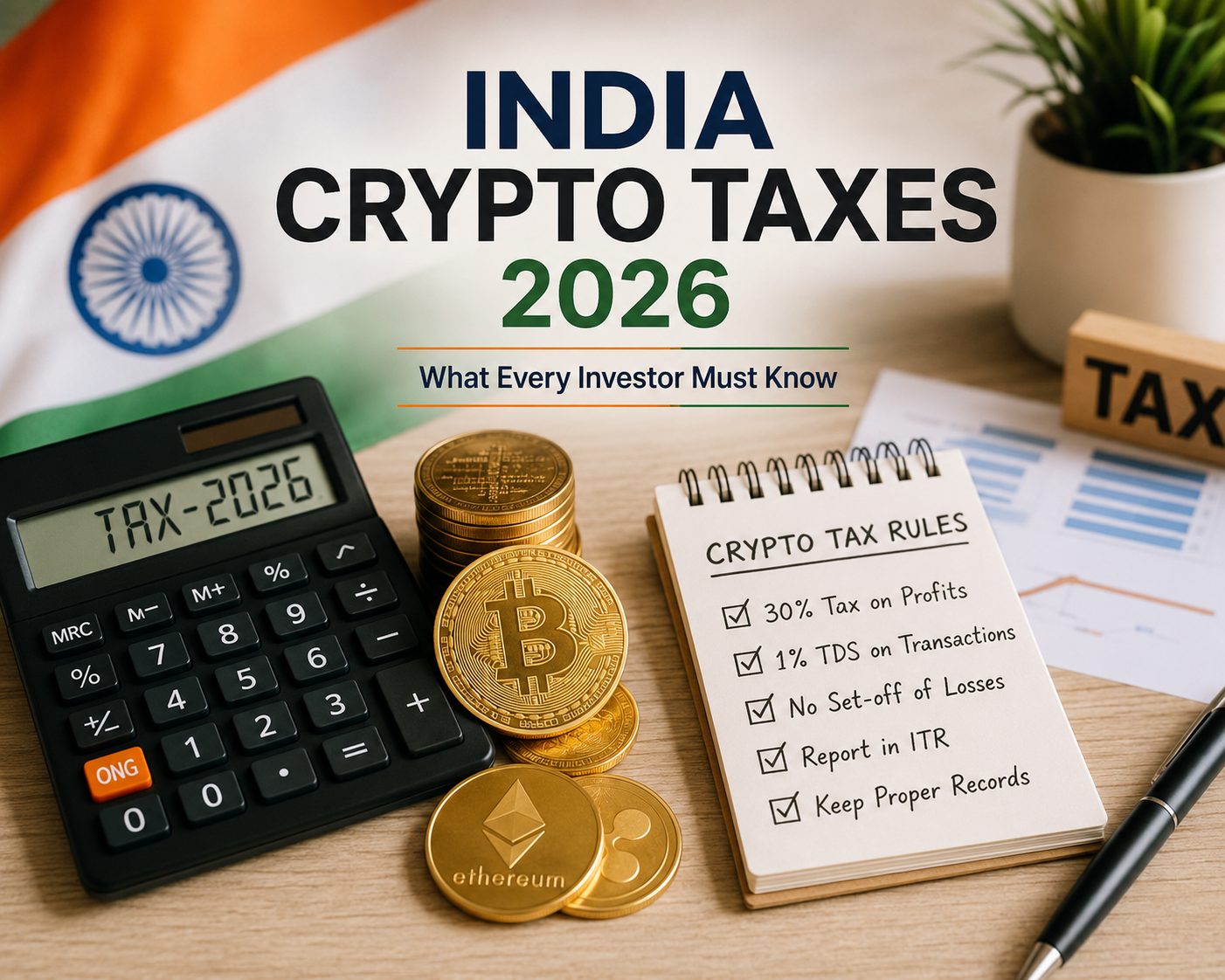 India Crypto Taxes 2026